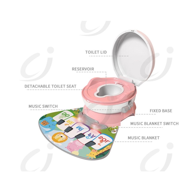 Potty Training Toilet - Musical Interactive Sound