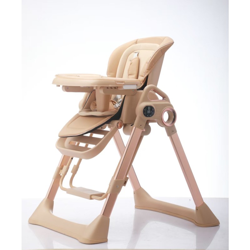 Baby Feeding Chair - Locking Wheels Cushion