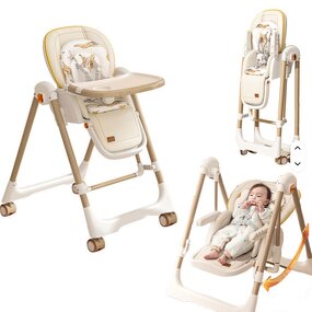 Baby High Chair - Remote Control Adjustable