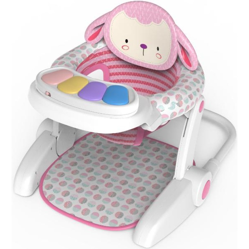Baby Floor Seat - Portable with Snack Tray