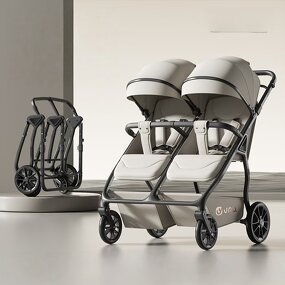 Baby Stroller - One-second Fold Adjustable