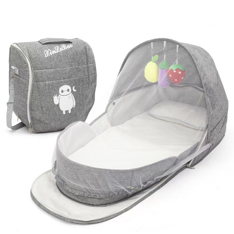 Travel Bassinet - Portable Foldable Baby Bed