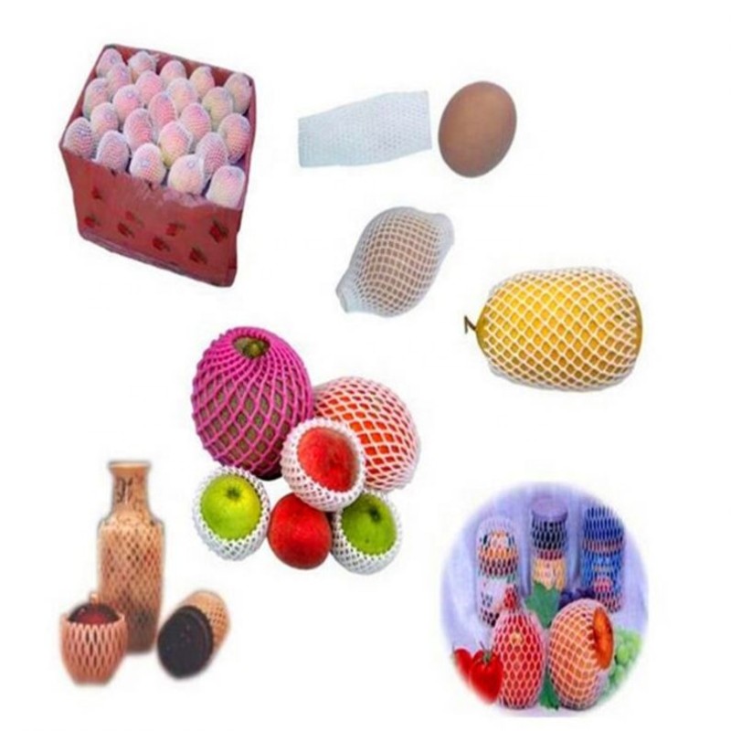 Flower Bud Sleeve - White Plastic Net