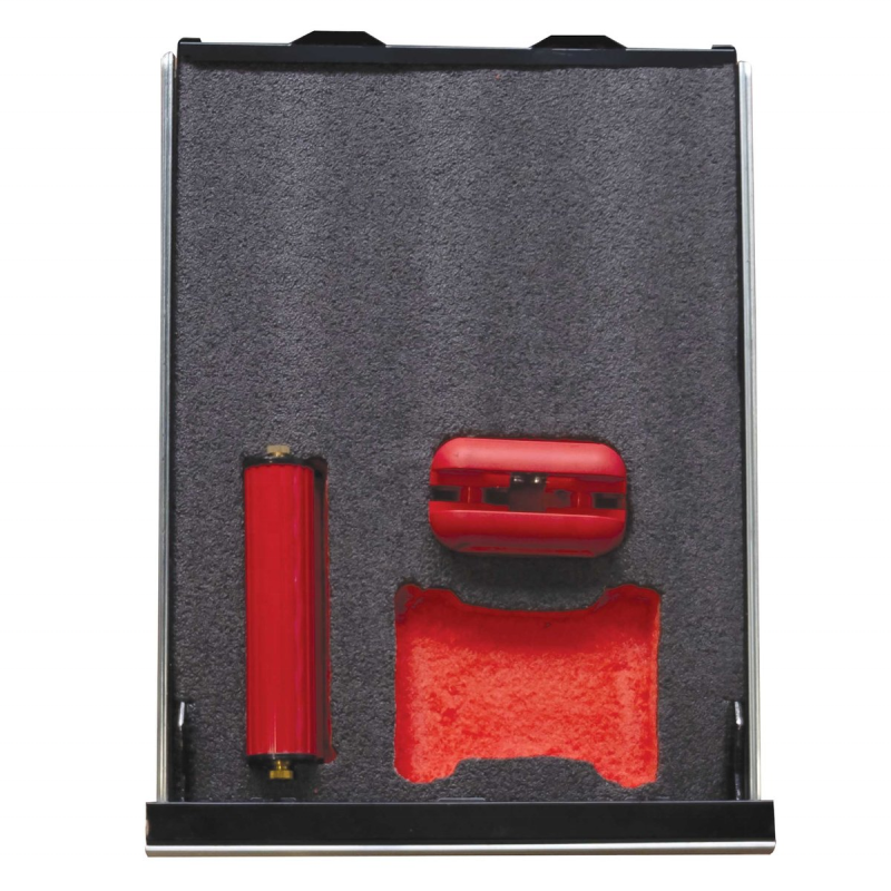 Kaizen Foam Sheet - Red Black 20-57mm Thickness