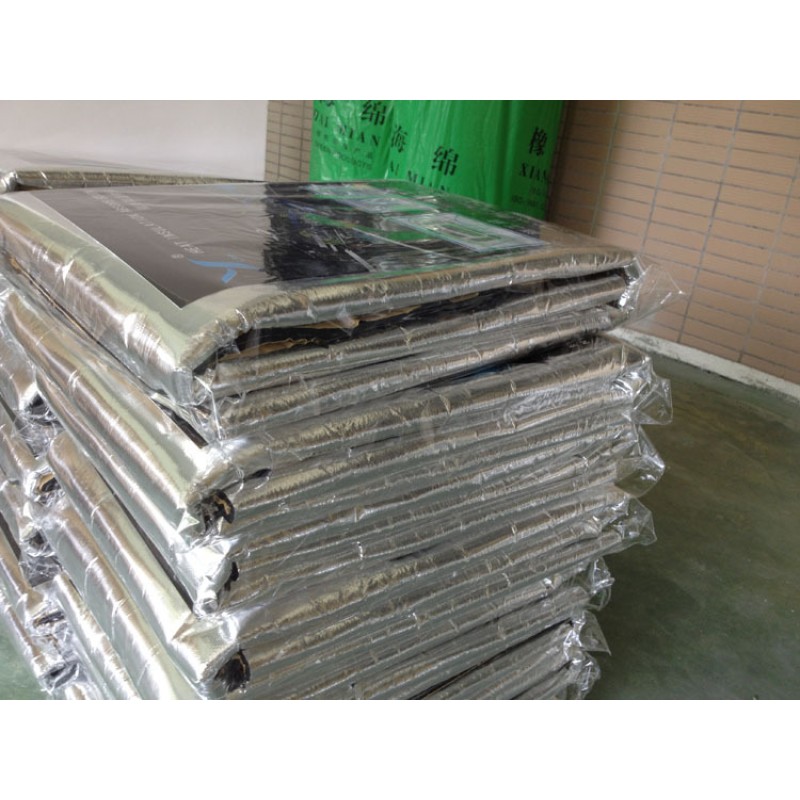 Aluminum Foil Rubber - Adhesive Backed