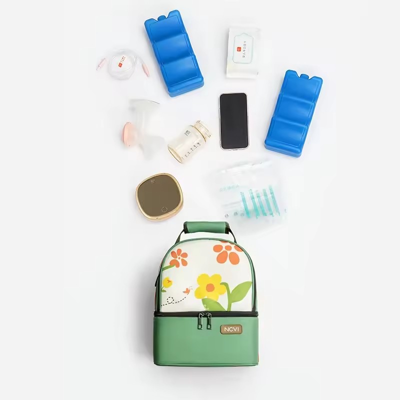 Baby Bottle Bag Factory - Multifunction Double Layer Breast Pump Backpack
