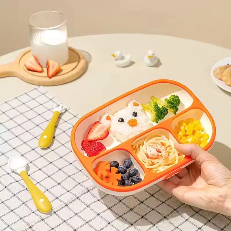 Baby Plate Factory - BPA Free High Temperature Silicone Suction Tableware