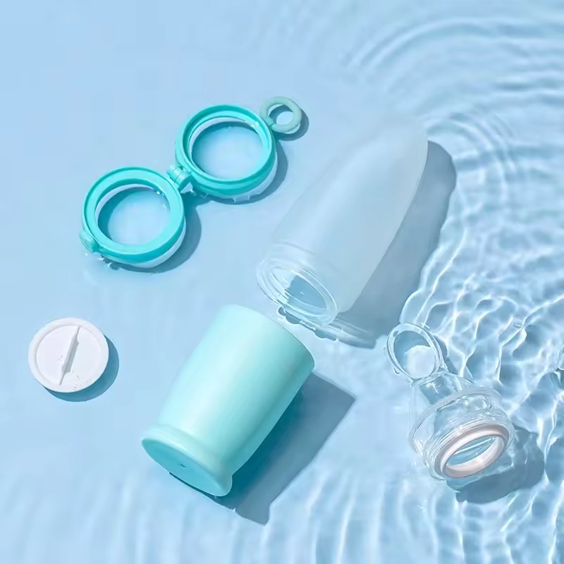 Baby Feeder Manufacturer - Food Grade Silicone Squeeze Bottle with Spoon