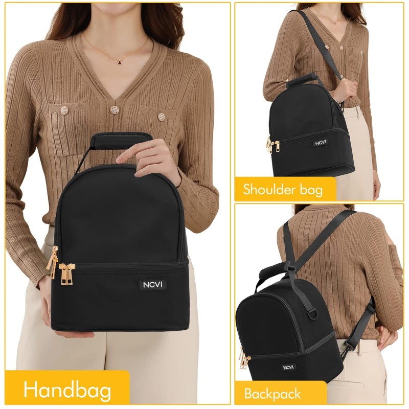 Breast Pump Backpack Manufacturer - Double Layer Feeding Pump Storage Backpack