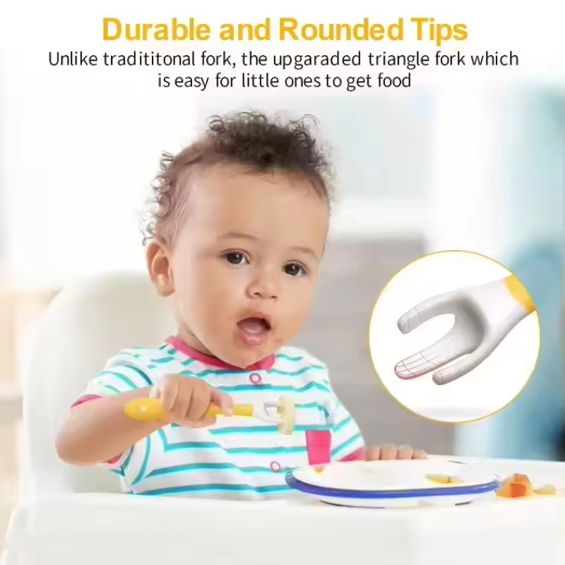 Baby Spoon Set Manufacturer - BPA Free PP Training Spoon and Fork Set