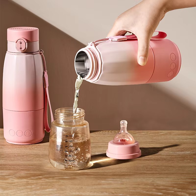 Bottle Warmer Factory - Portable Stainless Steel Digital Display Wireless Warmer
