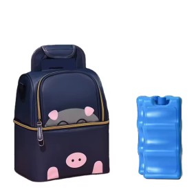 Baby Bottle Cooler Bag Factory - 6 Bottles Breastmilk Storage Backpack Cooler