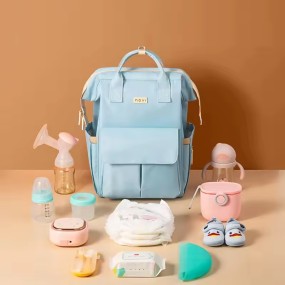 Baby Diaper Bag Manufacturer - Large Capacity Multi-Pocket Mummy Backpack