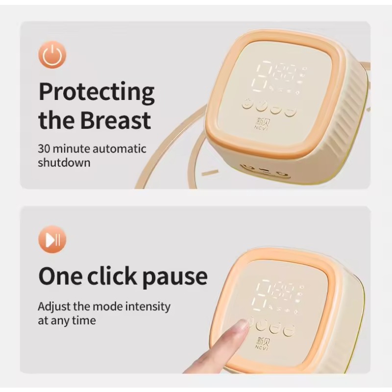 Wearable Breast Pump Factory - BPA Free Intelligent Portable Milk Extractor