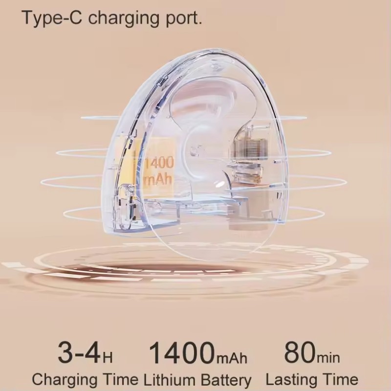 Wearable Breast Pump Factory - Hands Free Wireless BPA Free Milk Collector