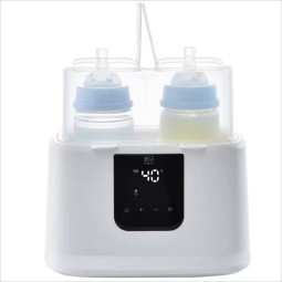 Baby Bottle Warmer Factory - Smart Panel LED Display Double Milk Warmer