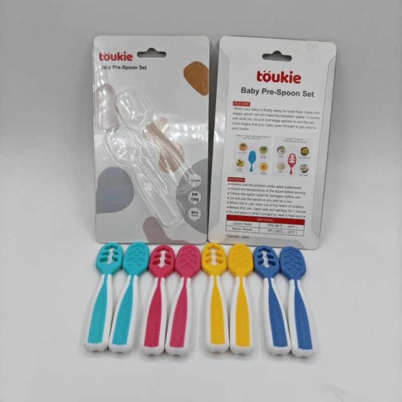 Baby Learning Spoon - Plastic Training Utensil