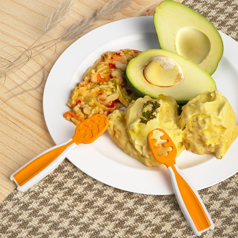 Baby Spoon Set - New Design Soft Head Feeder