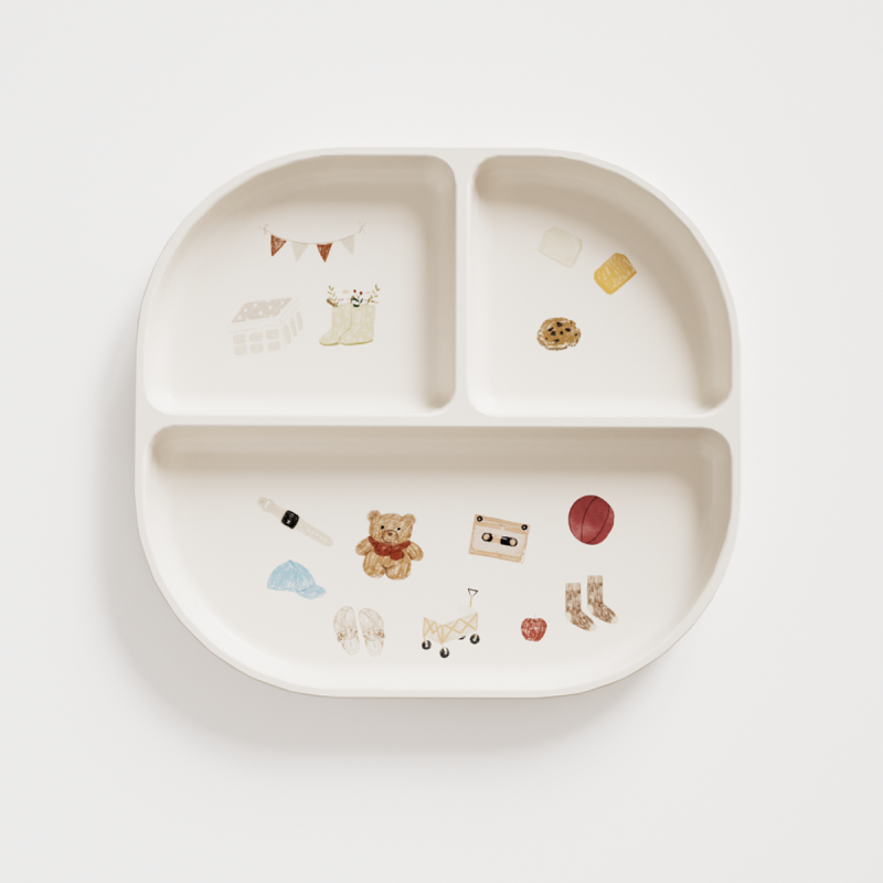 Feeding Plate Set - Non Toxic Eco Friendly