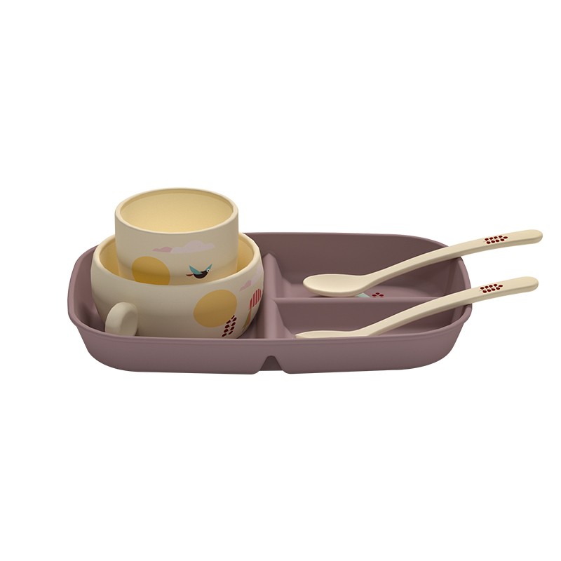 Feeding Tableware Set - Plastic Kids Utensils