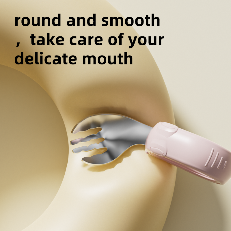 Baby Spoon Set - Food Grade Silicone Training Utensils