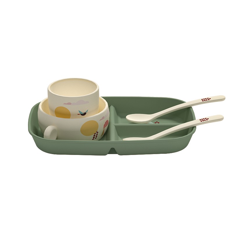 Feeding Tableware Set - Plastic Kids Utensils