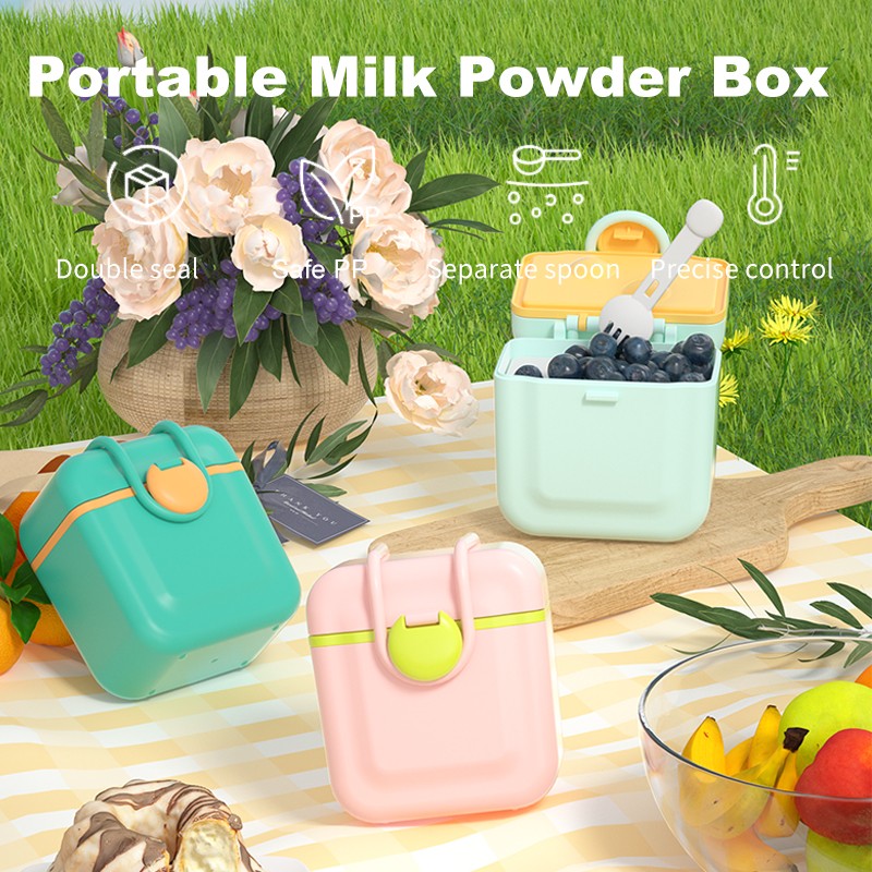 Milk Storage Box - Cute Shape Snack Container