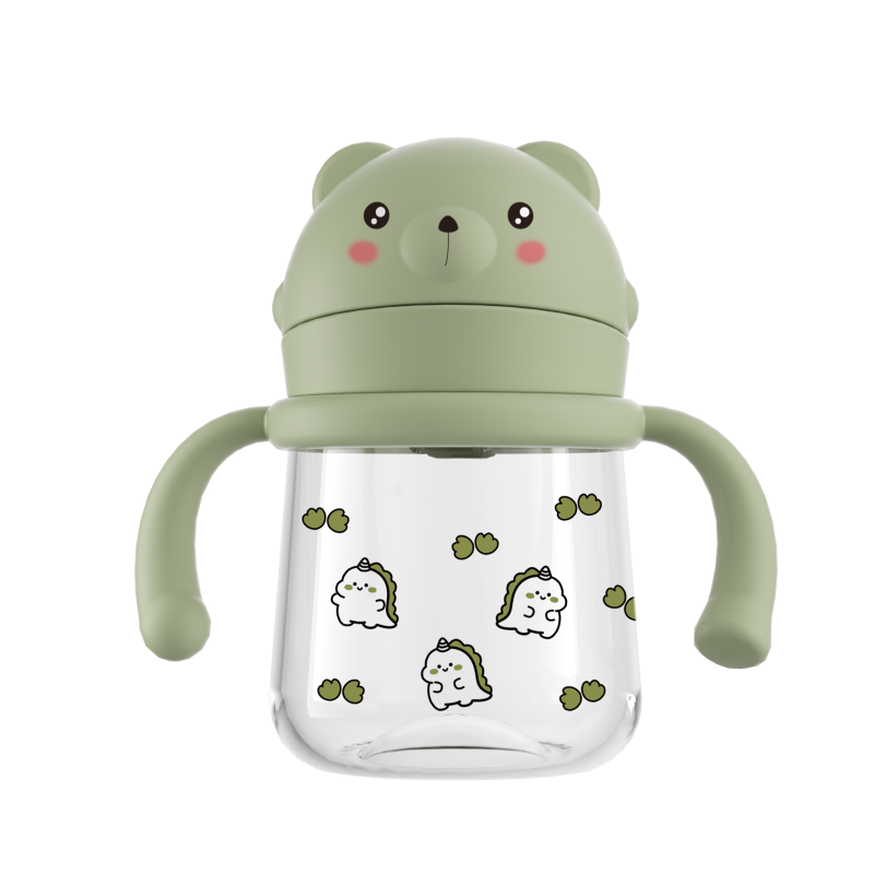 Baby Feeding Cup - 240ml PCTG Tritan with Straw