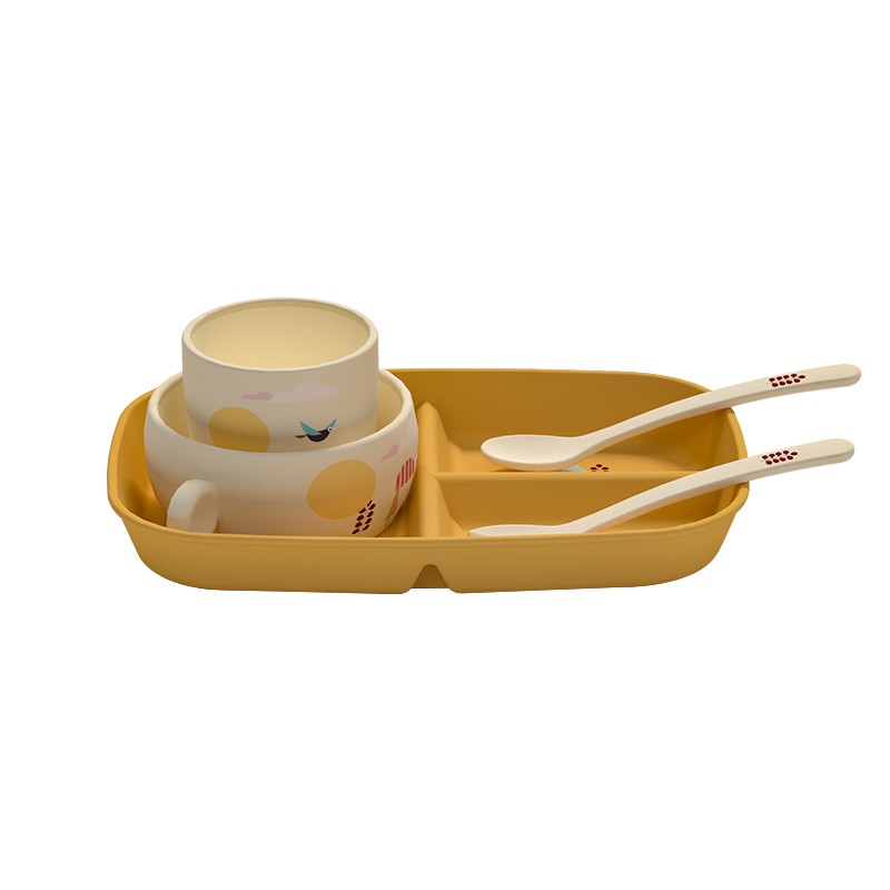 Feeding Tableware Set - Plastic Kids Utensils