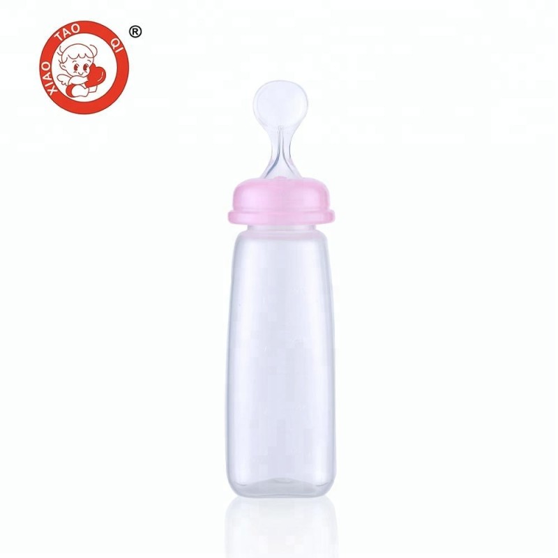 Feeding Spoon Bottle - Silicone Food Dispenser