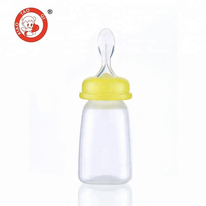 Feeding Spoon Bottle - Silicone Food Dispenser