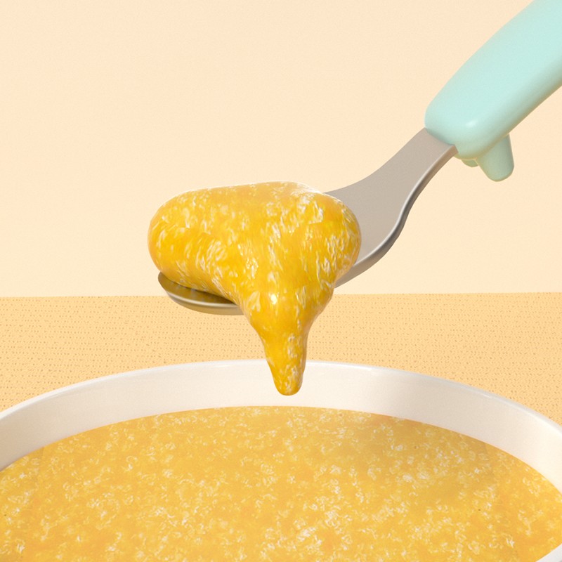 Baby Utensil Set - Dinosaur Shape Stainless