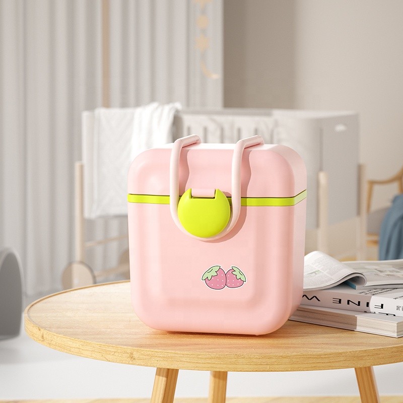 Milk Powder Dispenser - 450ml PP Container with Scoop