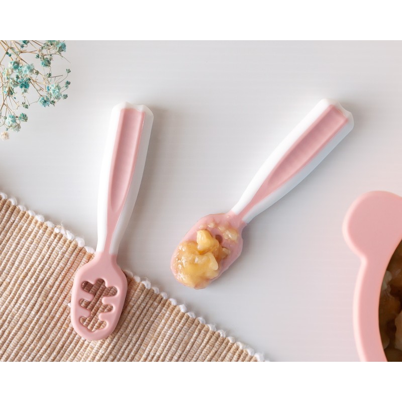 Baby Learning Spoon - Plastic Training Utensil