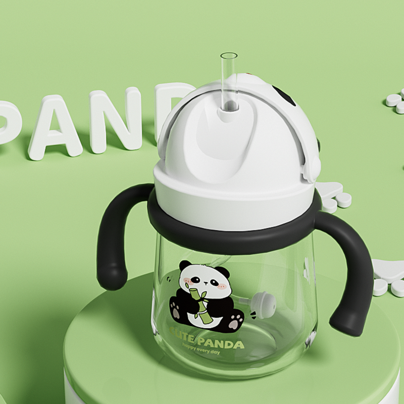 Baby Sippy Cup - Panda Shape with Handles