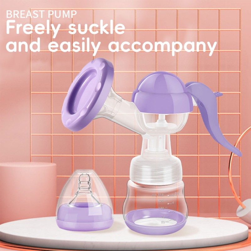 Manual Breast Pump Factory - 2-in-1 Silicone Nursing Pump