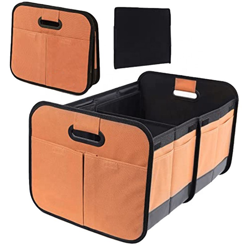 Car Trunk Organizer Manufacturer - Foldable Storage Box with Handles