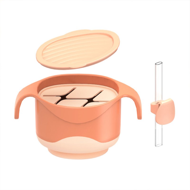 Silicone Sippy Cup Supplier - 2-in-1 Straw Lids Non-Slip