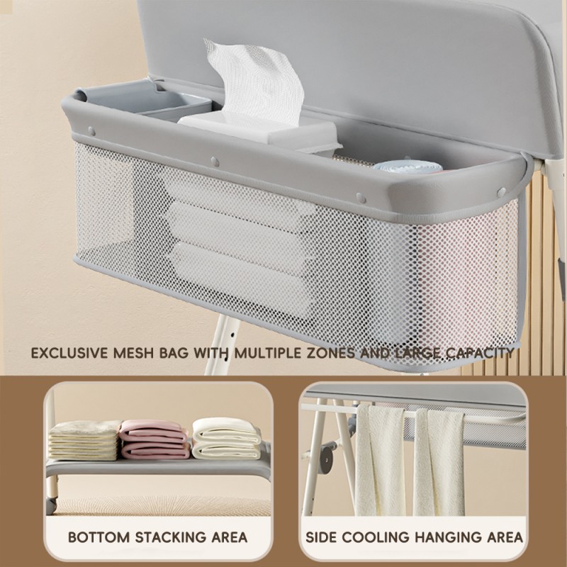 Foldable Baby Changing Table Factory - OEM Multifunctional Toilet Drawer Design