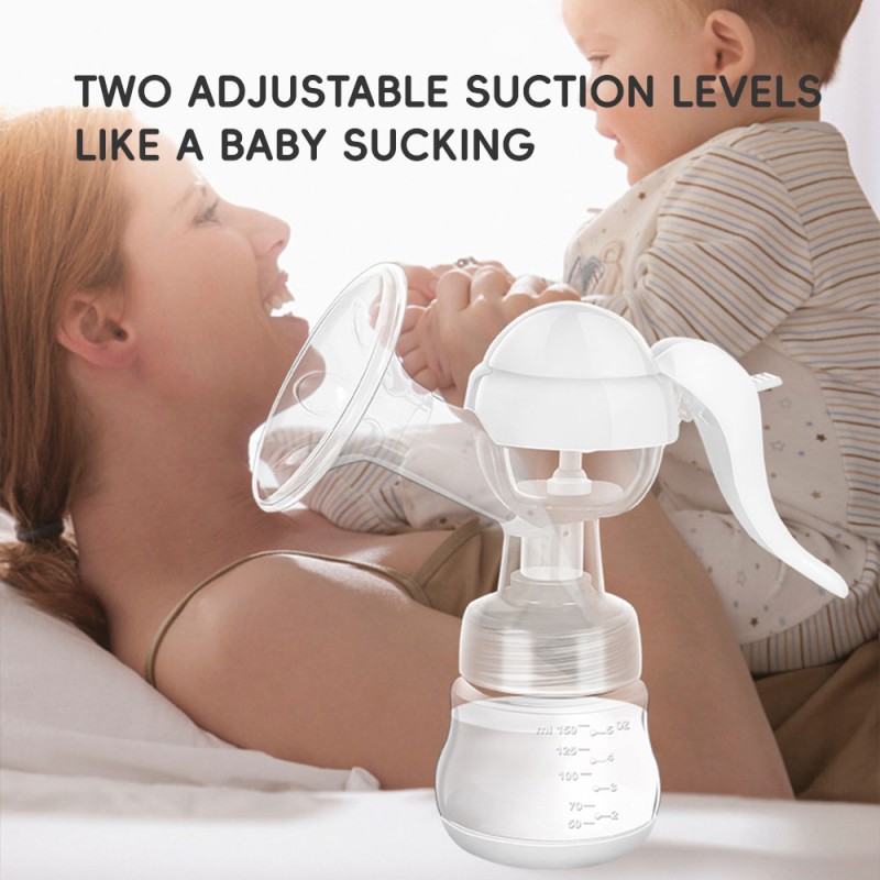 Manual Breast Pump Factory - 2-in-1 Silicone Nursing Pump
