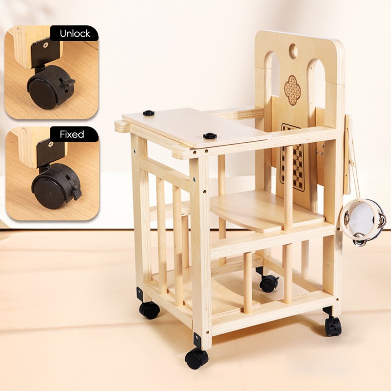 Multifunctional High Chair Supplier - Foldable Dining Swing Seat