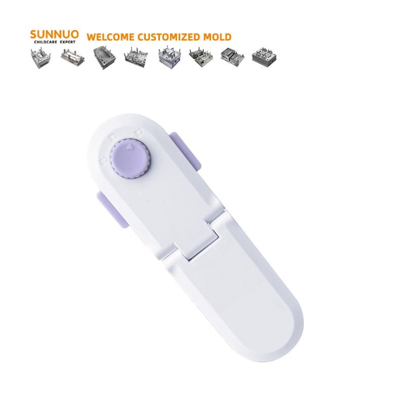 Child Safety Lock Supplier - Transparent Plastic Door Lock