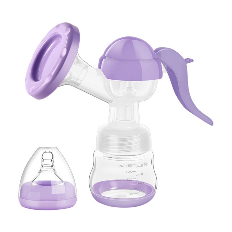 Manual Breast Pump Factory - 2-in-1 Silicone Nursing Pump