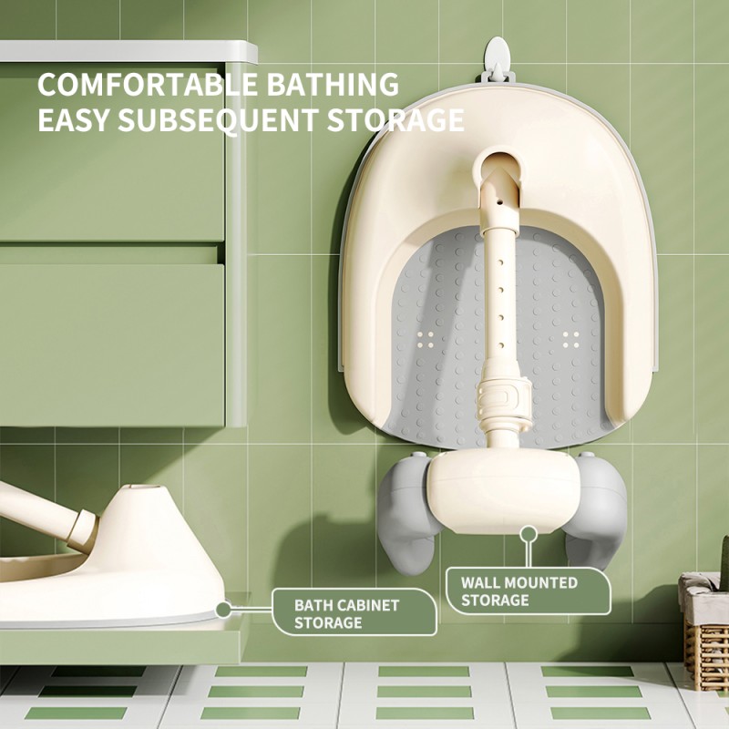 Portable Baby Bath Stand Supplier - Anti-Slip Shower Handle for Toilet