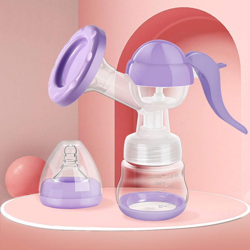 Manual Breast Pump Factory - 2-in-1 Silicone Nursing Pump