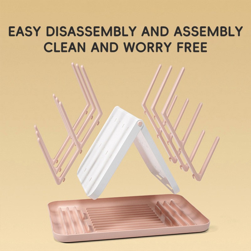 Baby Bottle Drying Rack Manufacturer - Cute Cartoon Kitchen Organizer