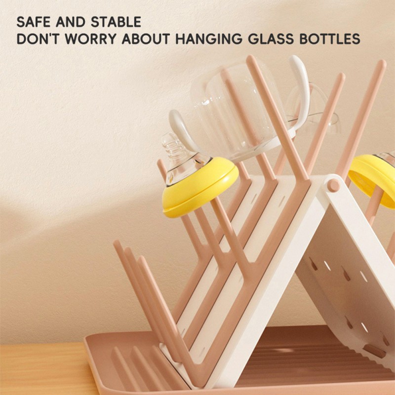 Baby Bottle Drying Rack Manufacturer - Cute Cartoon Kitchen Organizer