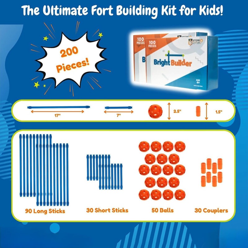 Fort Building Kit Supplier - Green Plastic Tent Builder