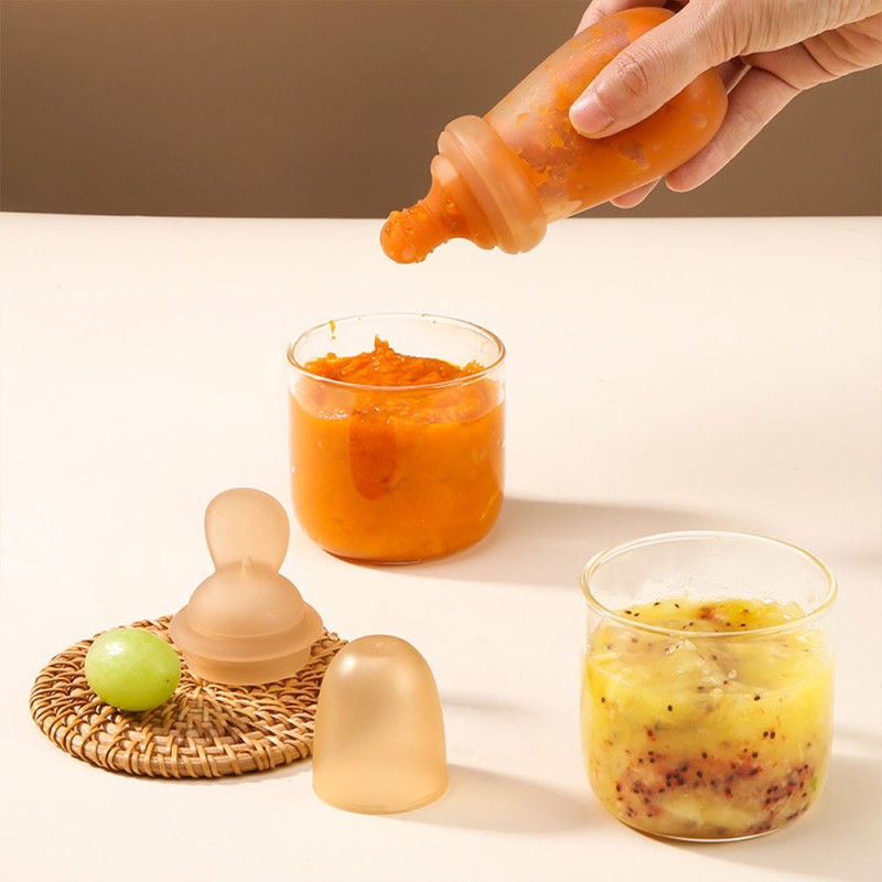 Baby Food Pouches Manufacturer - Cartoon Pattern Water Bottle