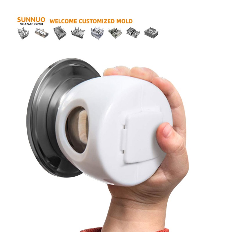 Childproof Door Lock Manufacturer - Transparent Plastic Drawer Lock